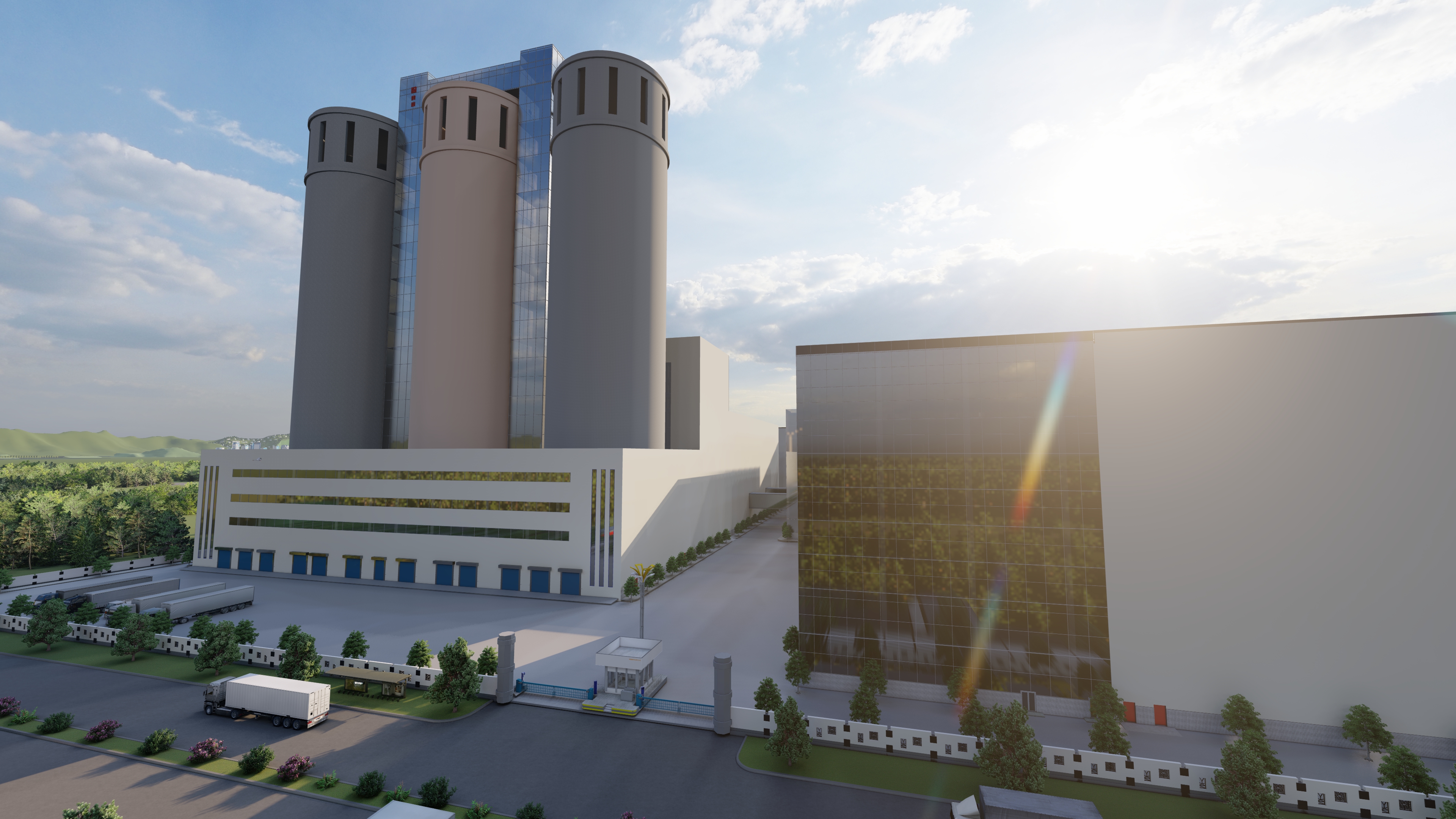 武漢市蔡甸區委書記余從斌一行蒞臨美巢北京總部參觀指導